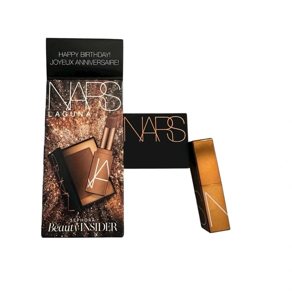 NARS Happy Birthday! Sephora Beauty Insider Laguna Bronzer/Lip Balm Set NIB